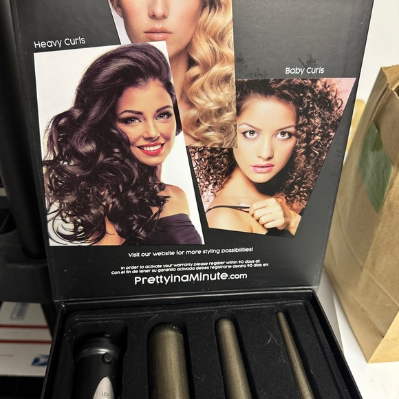 Pretty in a Minute 3-in-1 Wand Curler - Picture 3 of 5